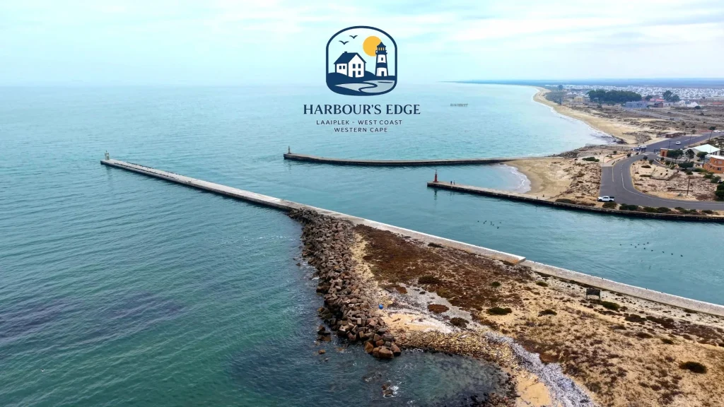 Beautiful Laaiplek Harbour where the Berg River meets the Atlantic Ocean.